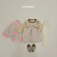 (Pre-order) Soybean Kids Winter - Quilted Overall Dress 누빔멜빵치마 (2 Colors)