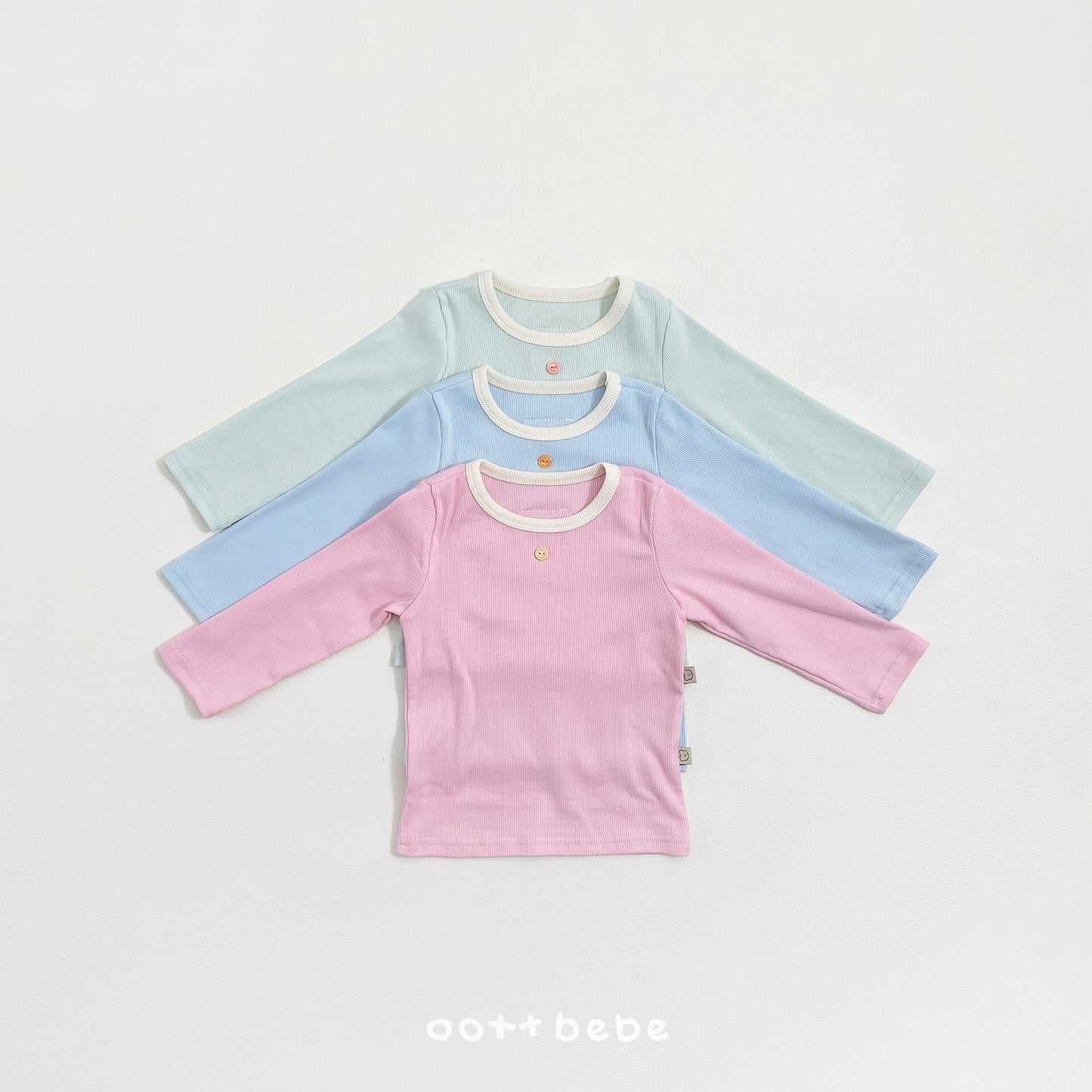 (Pre-order) OOTTBEBE Spring - Picnic Cotton Pajama Set 피크닉실내복 (3 Colors)