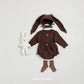 (Pre-order) OOTTBEBE Winter - Monshell Bunny Bonnet 몽쉘토끼보넷 (3 Colors)