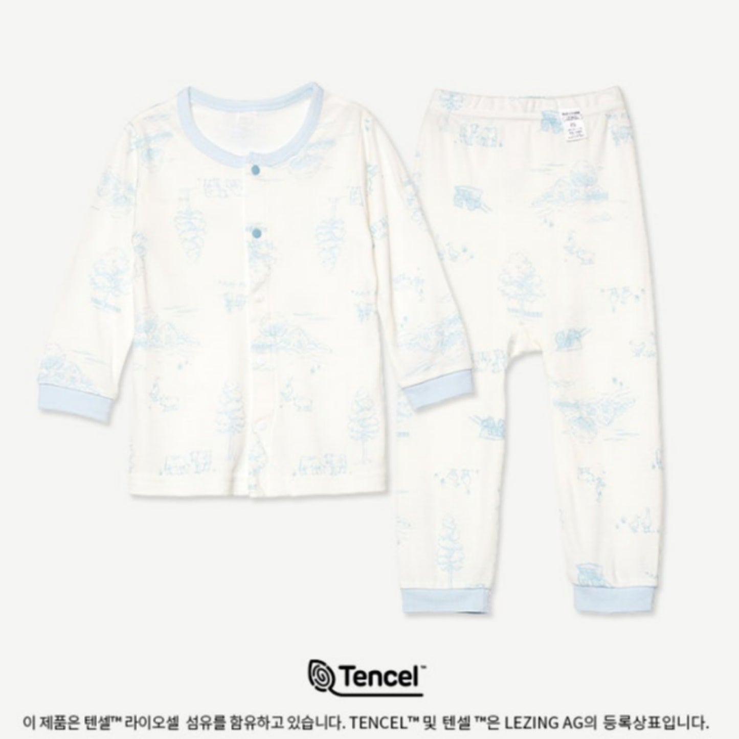 (Baby Boom) ‘25 Tencel Modal Long Sleeve Pajama Set (2 Colors)
