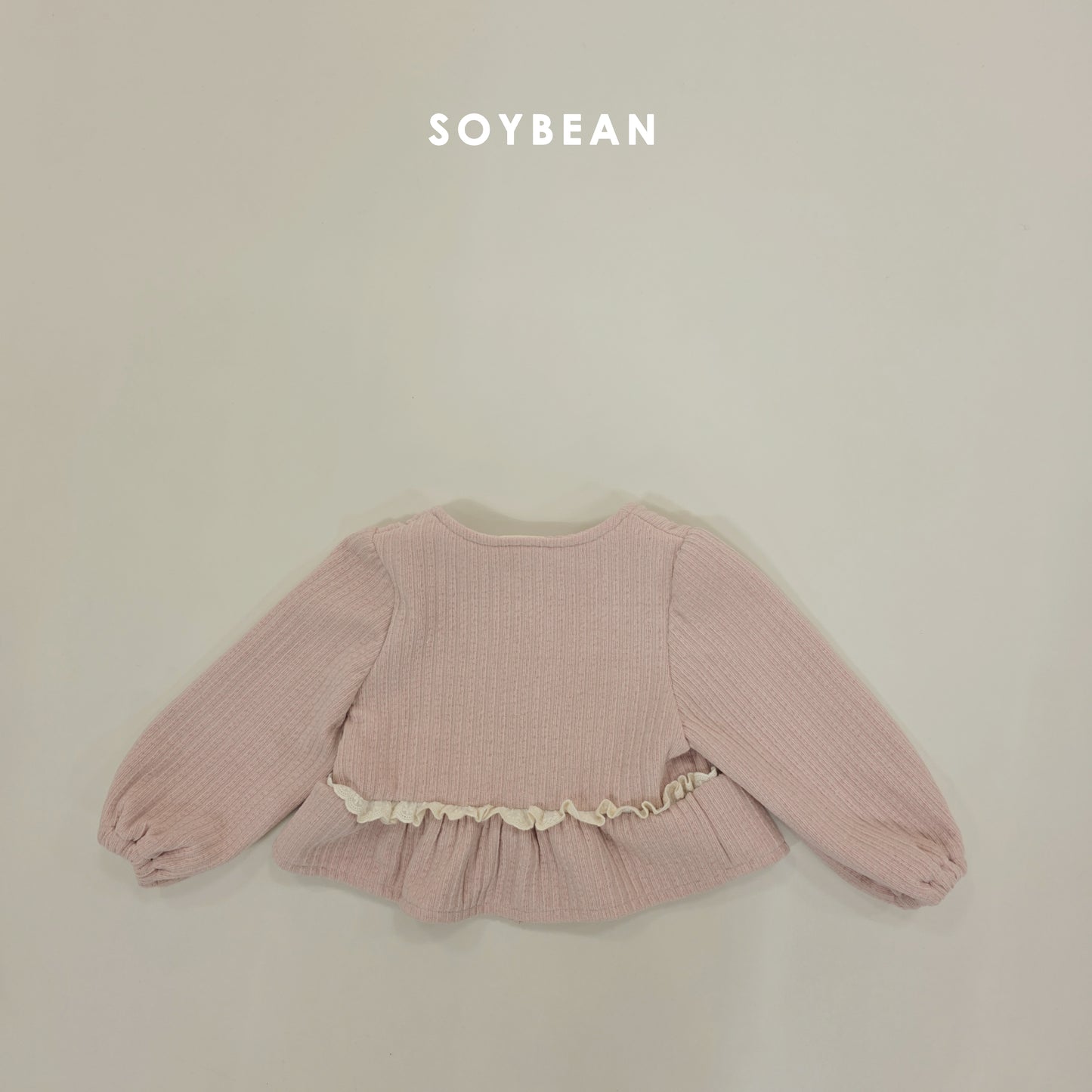 (Pre-order) Soybean Kids Winter - Mochi Square Top & Bottom Set 모찌스퀘어상하 (2 Colors)
