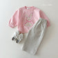 (In-stock) Daily Bebe Spring - Kids' Floral Sweatshirt 플로럴 맨투맨 (2 Colors) (Copy)