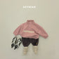 (Pre-order) Soybean Kids Winter - Fleece-Lined Pintuck Jogger Pants 양기모핀턱조거팬츠 (5 Colors)