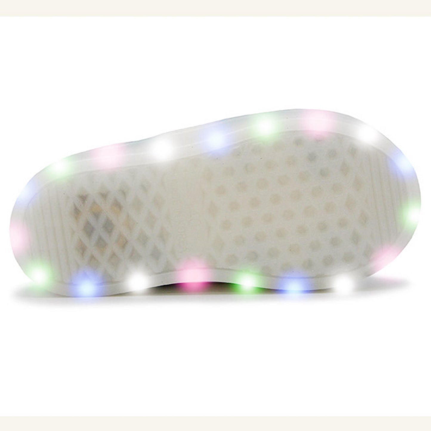 (Pre-order) KoongsKoongs Kids’ Bread LED Light-up Sneakers (Pale Blue)
