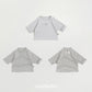 (Pre-order) OOTTBEBE Winter - (Baby) 1+1 Layering Heart Tee Set 윈터1+1티셔츠 (3 Colors)