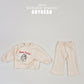 (Pre-order) Soybean Kids - Rabbit Knit Top & Bottom Set 레빗니트상하복 (2 Colors)