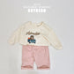 (Pre-order) Soybean Kids - Mini Car Bear Tee 미니카곰돌티셔츠 (3 Colors)