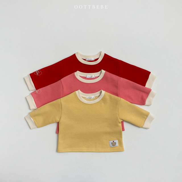 (Pre-order) OOTTBEBE - Vivi Pop Sweatshirt 비비맨투맨 (3 Colors)