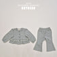 (Pre-order) Soybean Kids - Square Lace Top & Bottom Set 스퀘어레이스 상하복 (2 Colors)