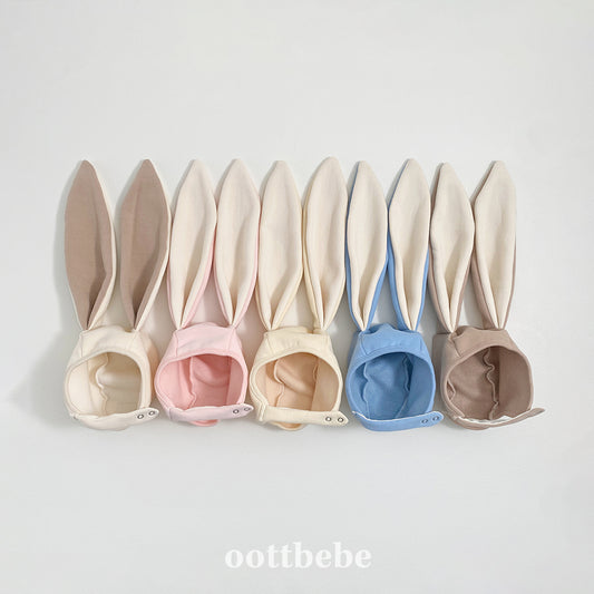 (Pre-order) OOTTBEBE Winter -  Bunny Ear Hood 바니모자 (5 Colors)