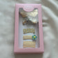 (Chenny Bong Bong) Kids’ Yellow Gingham Hair Clips 4-piece Set