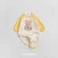 (Pre-order) OOTTBEBE Winter - Watercolor Bear Full Bodysuit 페인팅오띠전신슈트 (2 Colors)