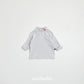 (Pre-order) OOTTBEBE Winter - Signature Heart Turtleneck Tee OT하트폴라티 (4 Colors)