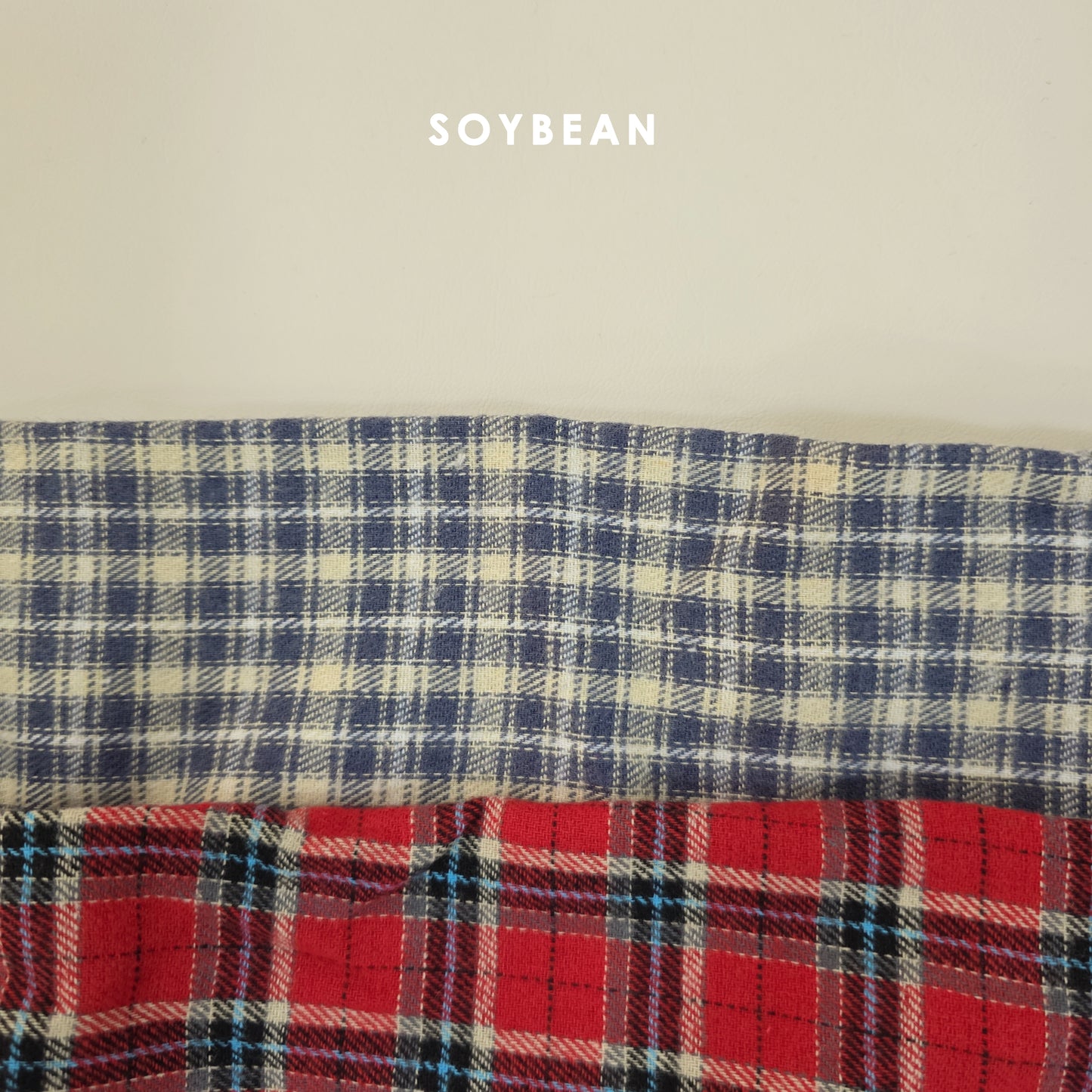 (Pre-order) Soybean Kids Winter - Daily Check Shirt 데일리체크남방 (2 Colors)