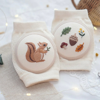 (KoongsKoongs) Organic Baby Knee Pads for Crawling (3 Colors)