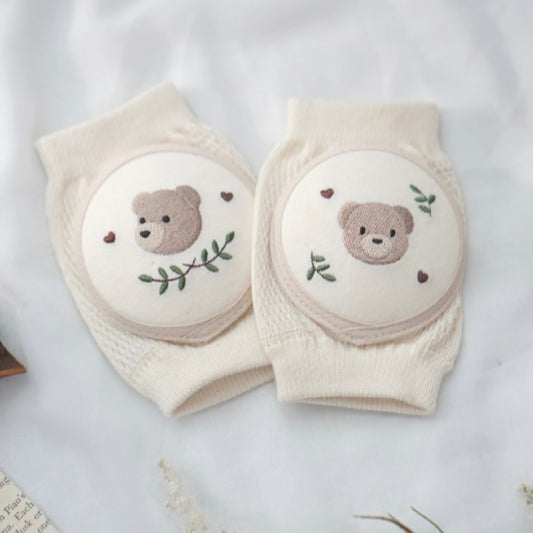 (KoongsKoongs) Organic Baby Knee Pads for Crawling (3 Colors)