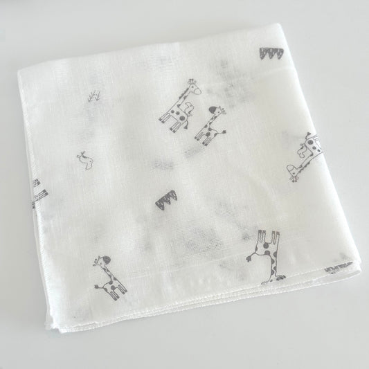 (Baby Boom) Cotton Baby Gauze Hankie / Baby Burp Cloth (5p)