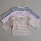 (COCOHANI) Kids Striped Long-Sleeve T-Shirt (3 Colors)