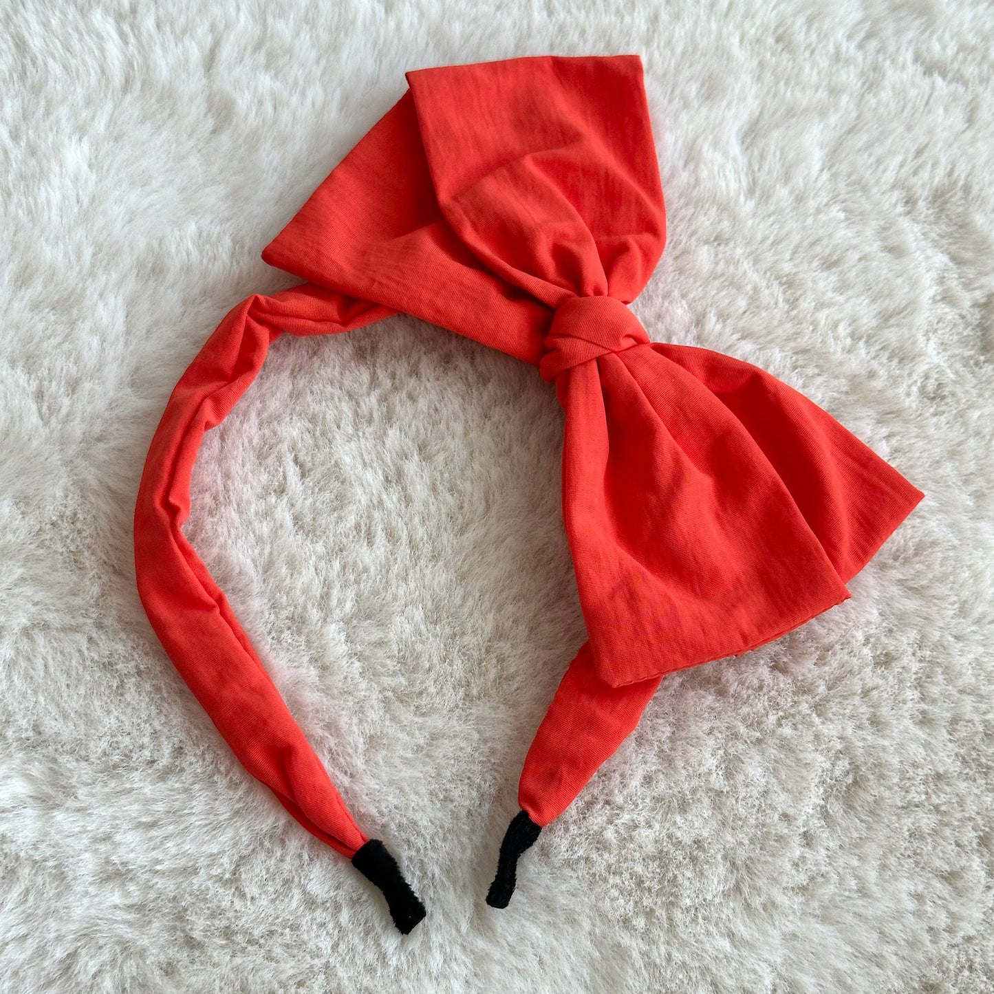 (Chenny Bong Bong) Kids’ Orange Bow Headband