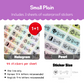 (Pre-order) Personalized Waterproof Name Stickers