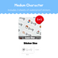 (Pre-order) Personalized Waterproof Name Stickers
