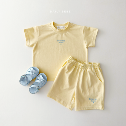 (Pre-order) Daily Bebe Summer - Kids’ Loves Me More Set 러브즈 미 모어 세트 (5 Colors)