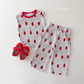 (Pre-order) Daily Bebe Summer - Kids’ Color-Block Pleats Set 배색 플리츠 세트 (8 Colors)