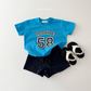 (Pre-order) Daily Bebe Summer - Kids' 58 Rookie T-Shirt 58반팔티 (2 Colors)
