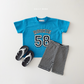 (Pre-order) Daily Bebe Summer - Kids' 58 Rookie T-Shirt 58반팔티 (2 Colors)
