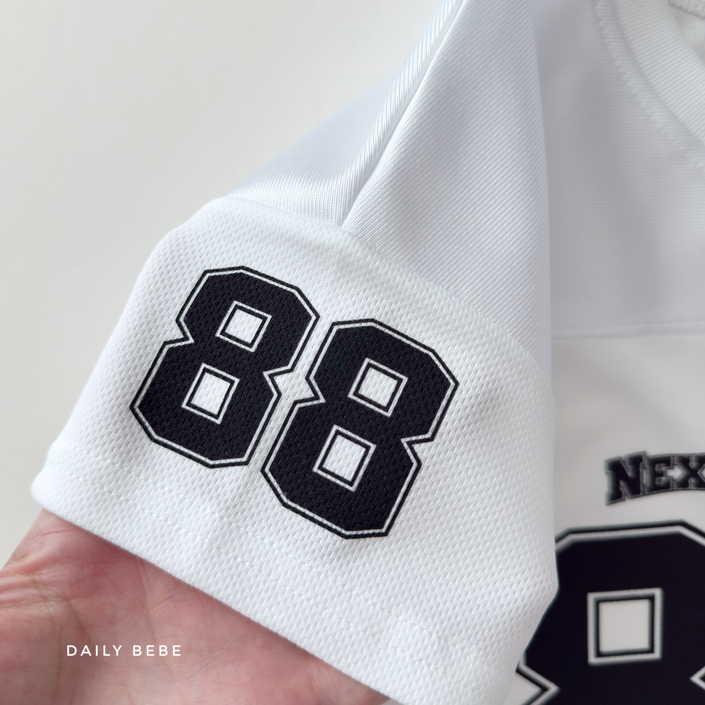 (Pre-order) Daily Bebe Summer - Kids' Mesh 88 Jersey T-Shirt 메쉬 88 져지티 (2 Colors)