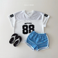 (Pre-order) Daily Bebe Summer - Kids' Mesh 88 Jersey T-Shirt 메쉬 88 져지티 (2 Colors)