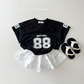 (Pre-order) Daily Bebe Summer - Kids' Mesh 88 Jersey T-Shirt 메쉬 88 져지티 (2 Colors)