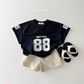 (Pre-order) Daily Bebe Summer - Kids' Mesh 88 Jersey T-Shirt 메쉬 88 져지티 (2 Colors)