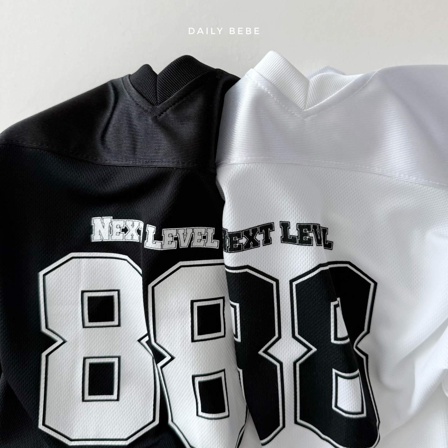 (Pre-order) Daily Bebe Summer - Kids' Mesh 88 Jersey T-Shirt 메쉬 88 져지티 (2 Colors)