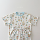 (Pre-order) Daily Bebe Summer - Kids’ Summer Eyelet Pajama Set 썸머 아일렛 실내복 (2 Colors)