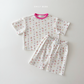 (Pre-order) Daily Bebe Summer - Kids’ Summer Eyelet Pajama Set 썸머 아일렛 실내복 (2 Colors)