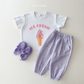 (Pre-order) Daily Bebe Summer - Kids'  Ice Cream Photo T-Shirt 아이스크림 반팔티 (2 Colors)