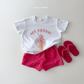 (Pre-order) Daily Bebe Summer - Kids'  Ice Cream Photo T-Shirt 아이스크림 반팔티 (2 Colors)