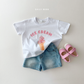 (Pre-order) Daily Bebe Summer - Kids'  Ice Cream Photo T-Shirt 아이스크림 반팔티 (2 Colors)