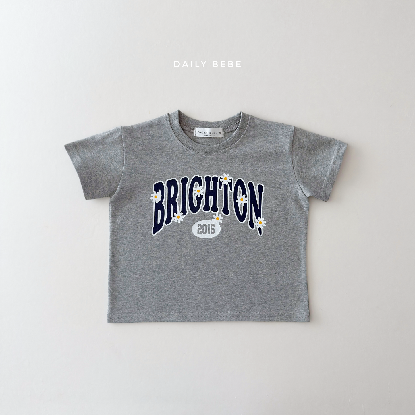 (Pre-order) Daily Bebe Summer - Kids' Brighton Daisy T-Shirt 브라이턴티 (2 Colors)
