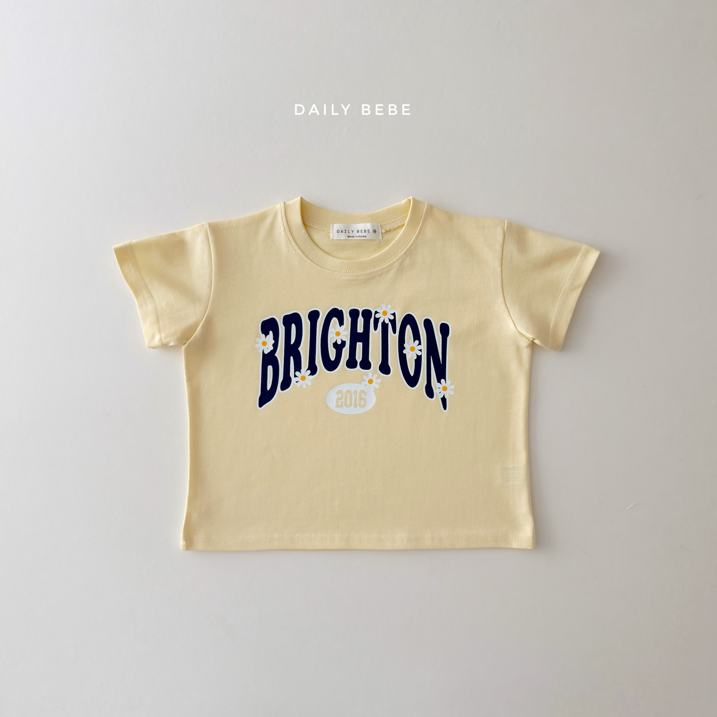 (Pre-order) Daily Bebe Summer - Kids' Brighton Daisy T-Shirt 브라이턴티 (2 Colors)