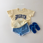 (Pre-order) Daily Bebe Summer - Kids' Brighton Daisy T-Shirt 브라이턴티 (2 Colors)