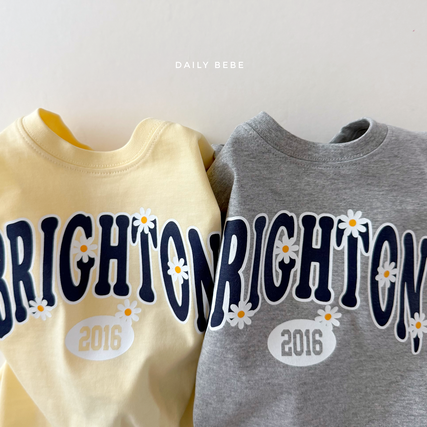 (Pre-order) Daily Bebe Summer - Kids' Brighton Daisy T-Shirt 브라이턴티 (2 Colors)