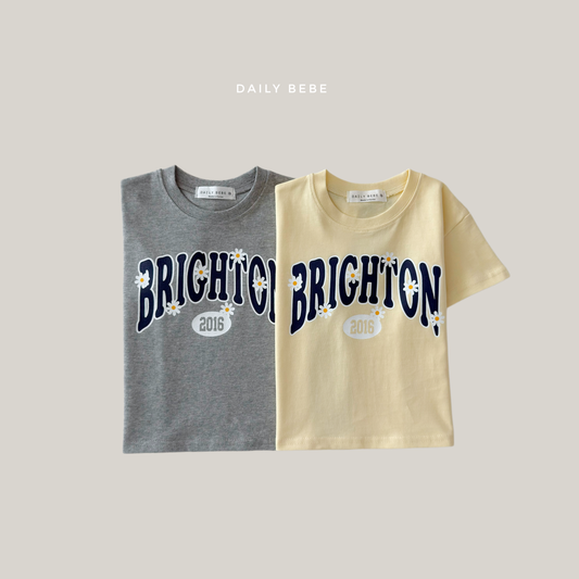 (Pre-order) Daily Bebe Summer - Kids' Brighton Daisy T-Shirt 브라이턴티 (2 Colors)