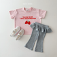 (Pre-order) Daily Bebe Summer - Kids' Like Fruit T-Shirt 라이크 반팔티 (2 Colors)