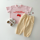 (Pre-order) Daily Bebe Summer - Kids' Like Fruit T-Shirt 라이크 반팔티 (2 Colors)