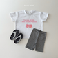 (Pre-order) Daily Bebe Summer - Kids' Like Fruit T-Shirt 라이크 반팔티 (2 Colors)