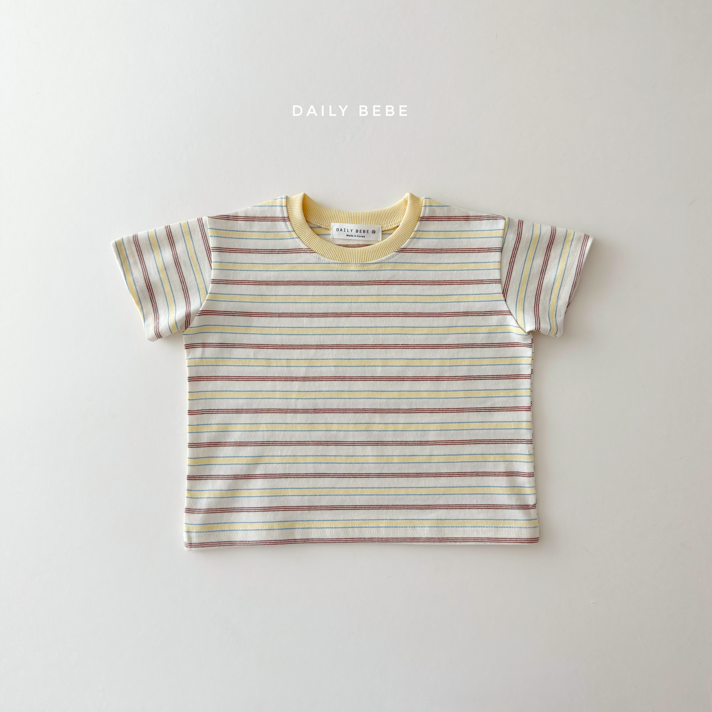 (Pre-order) Daily Bebe Summer - Kids' Day Stripe T-Shirt 데이 단가라티 (3 Colors)