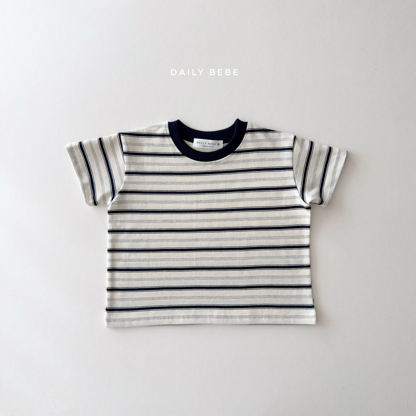 (Pre-order) Daily Bebe Summer - Kids' Day Stripe T-Shirt 데이 단가라티 (3 Colors)