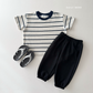(Pre-order) Daily Bebe Summer - Kids' Day Stripe T-Shirt 데이 단가라티 (3 Colors)